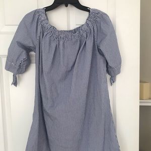 Side shoulder tunic, dress